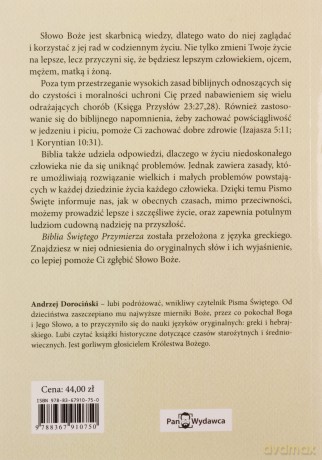 Biblia Świętego Przymierza. Ewangelia według Mateusza, List do Filipian, List do Kolosan - Andrzej Dorociński [KSIĄŻKA]