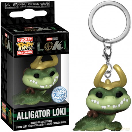 Brelok Marvel Loki Alligator Loki Funko POP