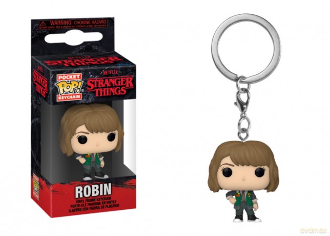 Funko POP Brelok Stranger Things S4 Robin brelok