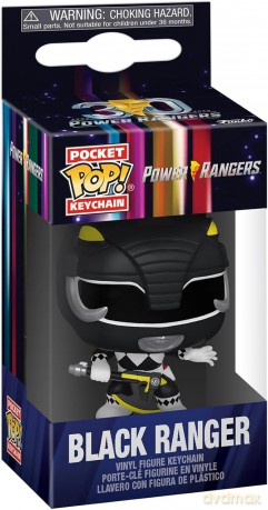 Brelok TV Power Rangers Black Ranger Funko POP