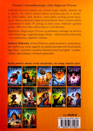 Czas robotów. Magiczne drzewo (Tom 10) - Andrzej Maleszka [KSIĄŻKA]