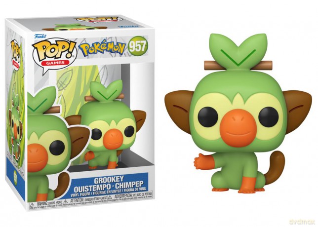Games Pokemon Grookey Funko POP [FIGURKA]