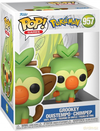 Games Pokemon Grookey Funko POP [FIGURKA]