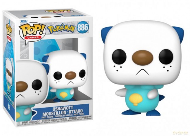 Games Pokemon Oshawott Funko POP [FIGURKA]