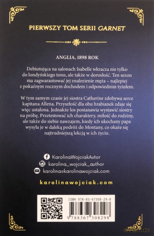 Garnet. Droga (Tom 1) - Karolina Wójciak [KSIĄŻKA]