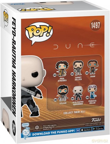 Movies Dune 2 Feyd-Rautha Harkonnen Funko POP [FIGURKA]