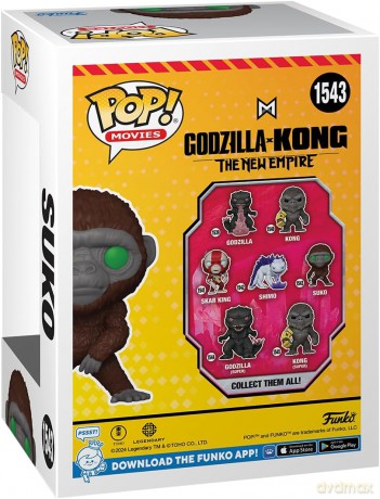Movies Godzilla x Kong The New Empire- Suko Funko POP [FIGURKA]