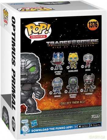 Movies Transformers Rise of the Beast Optimus Primal Funko POP [FIGURKA]