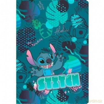 Paczka Zeszyt A5 32 k. 3-linie Disney Core wzór 1 Stitch 6 szt.