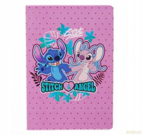 Paczka Zeszyt A5 32 k. 3-linie Disney Core wzór 3 Stitch 6 szt.