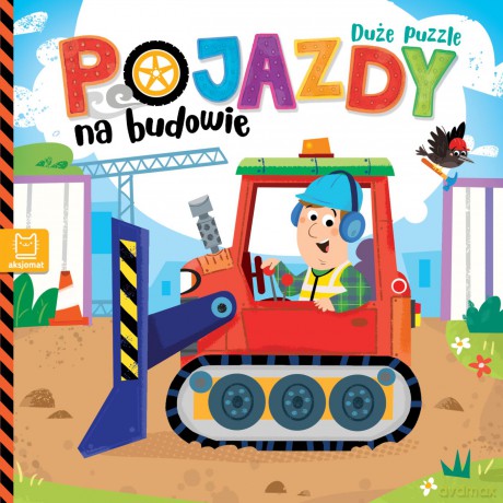 Pojazdy na budowie. Duże puzzle - Grażyna Wasilewicz [KSIĄŻKA]