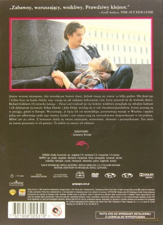 Przed wschodem słońca (Zakochane kino) [DVD]