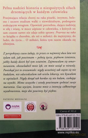Przerwa na raka - Iwona Walczak [KSIĄŻKA]