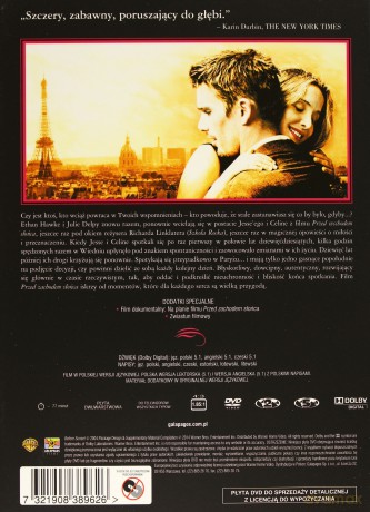 Przed zachodem słońca (Zakochane kino) [DVD]