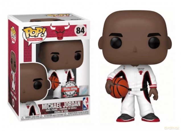 Sports Michael Jordan White Warmup Bulls Funko POP [FIGURKA]