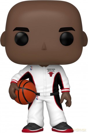Sports Michael Jordan White Warmup Bulls Funko POP [FIGURKA]