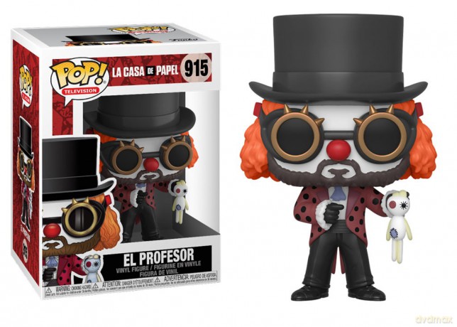 TV La Casa de Papel Professor O Clown Funko POP [FIGURKA]