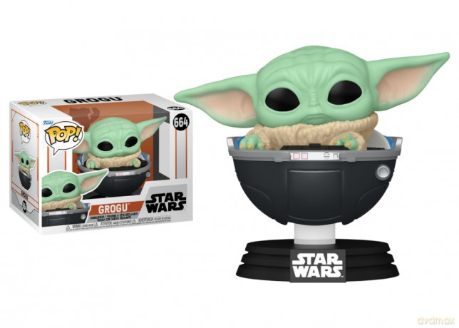 Vinyl Grogu in Hover-Pram Funko POP [FIGURKA]