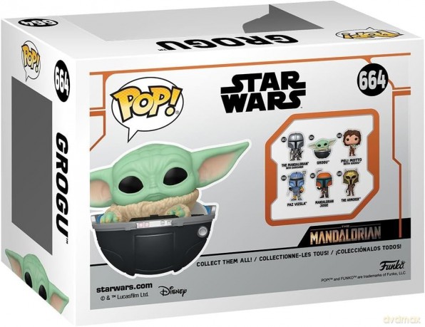 Vinyl Grogu in Hover-Pram Funko POP [FIGURKA]