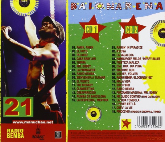 Manu Chao: Baionarena [CD]
