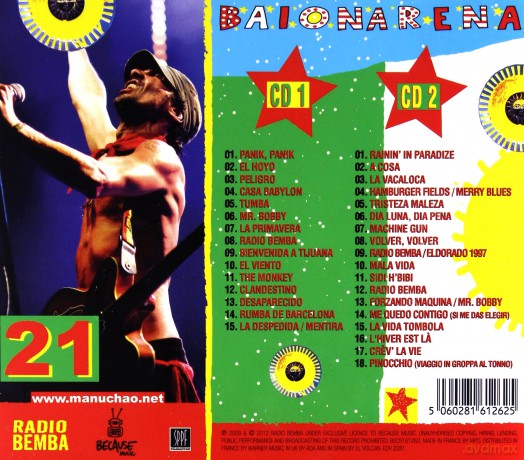 Manu Chao: Baionarena [CD]