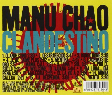 Manu Chao: Clandestino [CD]
