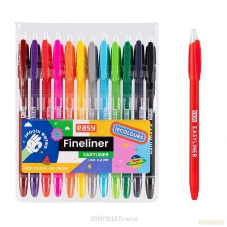 Cienkopis Easyliner 12kol EASY