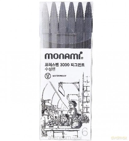 Cienkopis Plus Pen 6kol