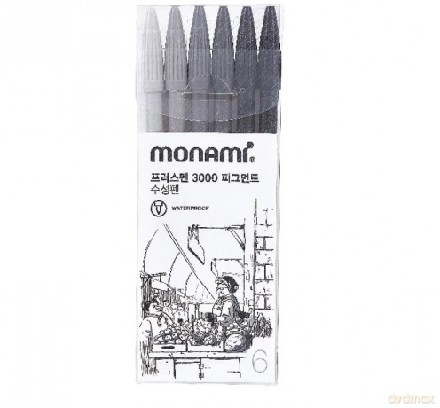 Cienkopis Plus Pen 6kol