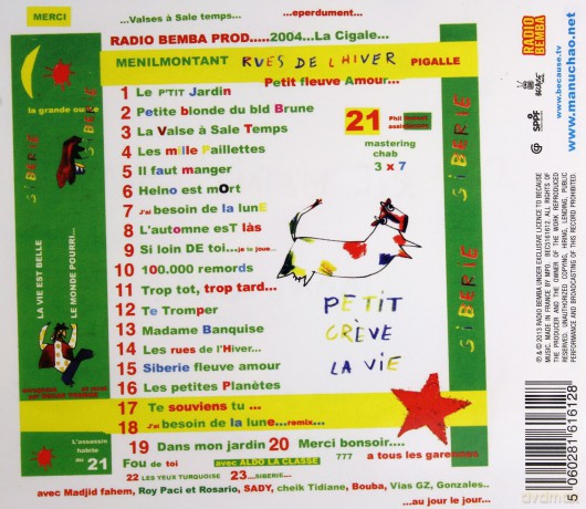 Manu Chao: Siberie Metait Conteee [CD]