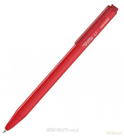 Długopis Triffis 0,7mm czerwony (12szt)