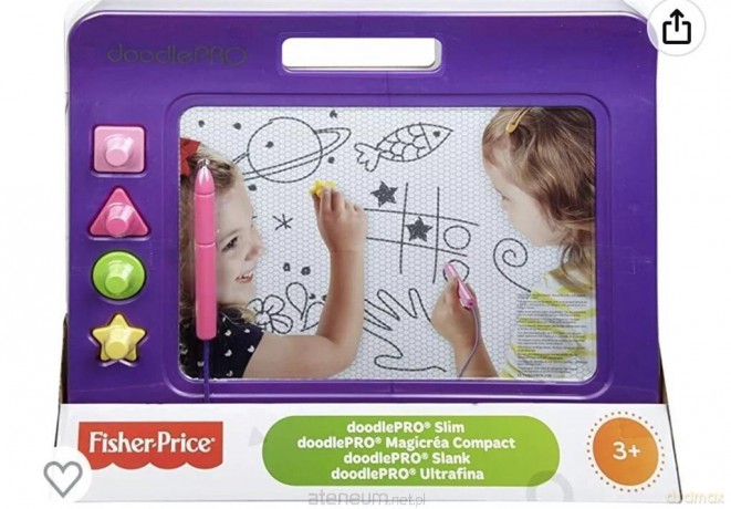 Fisher Price Tablica do rysowania fioletowa