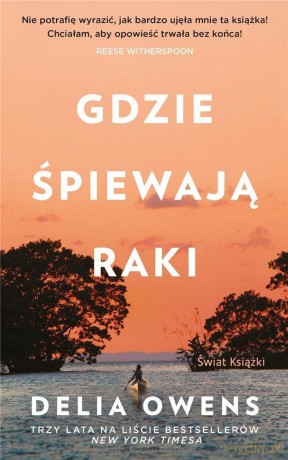 Gdzie śpiewają raki (pocket) - Delia Owens [KSIĄŻKA]