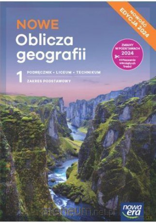 Geografia LO 1 Nowe Oblicza geografii podręcznik zakres podstawowy - Roman Malarz, Marek Więckowski [KSIĄŻKA]