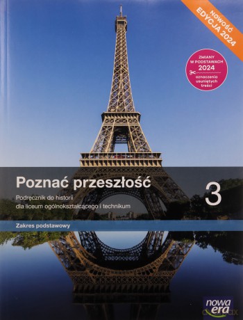 Historia LO 3 Poznać przeszłość podręcznik zakres podstawowy 2024 - Jarosław Kłaczkow, Anna Łaszkiewicz, Stanisław Roszak [KSIĄŻKA]