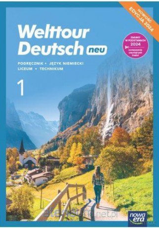 Język niemiecki 1 Welttour Deutsch neu podręcznik zakres podstawowyiR - Sylwia Mróz-Dwornikowska [KSIĄŻKA]