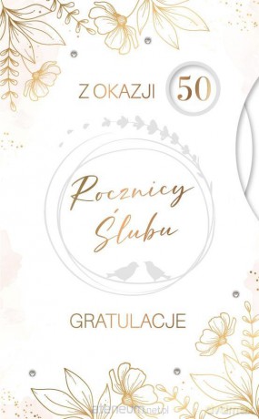 Karnet Rocznica Ślubu
