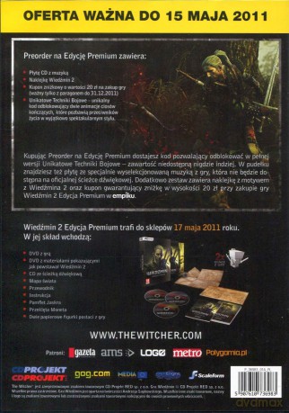 Wiedźmin 2 Preorder - Premium [CD]