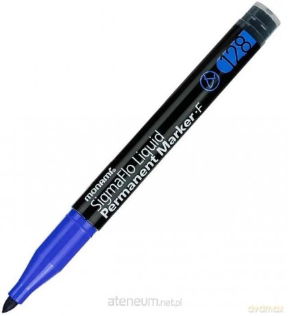 Marker permanentny SigmaFlo nieb. (12szt)