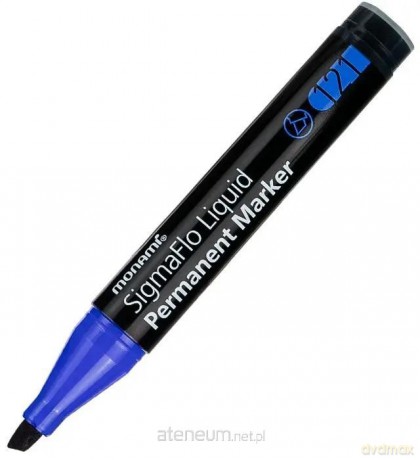 Marker permanentny SigmaFlo nieb. (12szt)