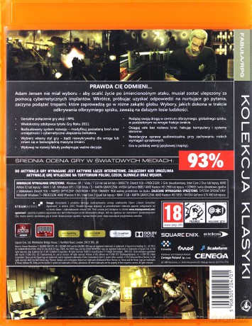 Deus Ex: Bunt Ludzkości [GRA PC]