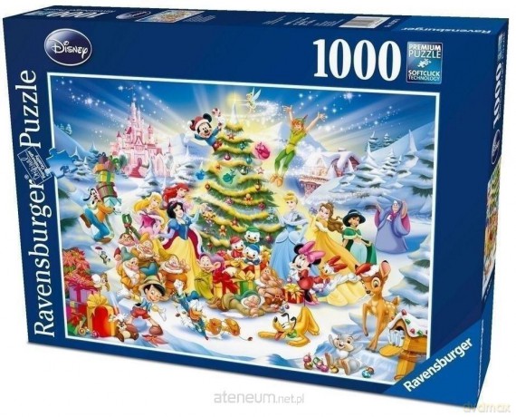 RAVENSBURGER 1000 el. Disney Boże Narodzenie [PUZZLE]