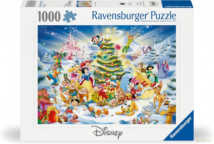 RAVENSBURGER 1000 el. Disney Boże Narodzenie [PUZZLE]