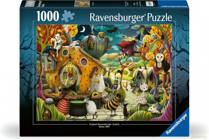 RAVENSBURGER 1000 el. Halloween [PUZZLE]