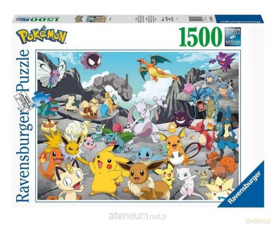 RAVENSBURGER 1500 el. Pokemon Classic [PUZZLE]