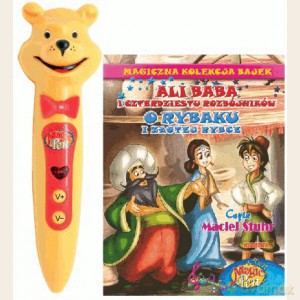 Magiczna Kolekcja Bajek + Magic Pen 03: Ali Baba i czterdziestu rozbójników, O rybaku i złotej rybce [KSIĄŻKA]+[CD]