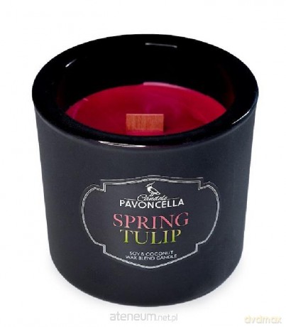 Świeczka sojowa Spring Tulip czarna 170g