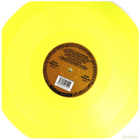 Elvis Presley: Sun Singles - Limitowana Ośmiokątna Żółta Płyta  [WINYL]