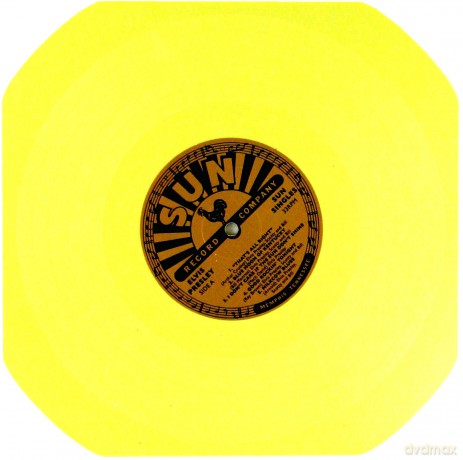 Elvis Presley: Sun Singles - Limitowana Ośmiokątna Żółta Płyta  [WINYL]