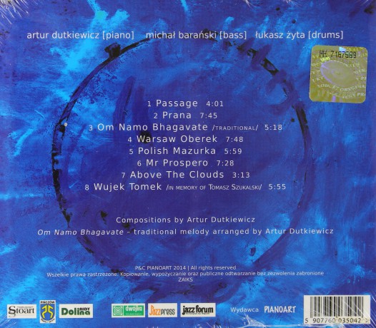 Artur Dutkiewicz Trio: Prana [CD]